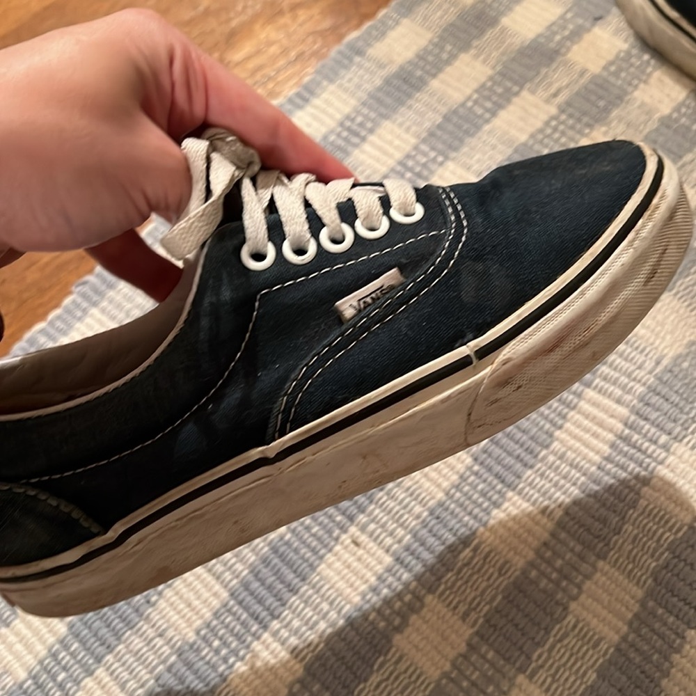 Navy Blue Vans - Picture 3 of 4